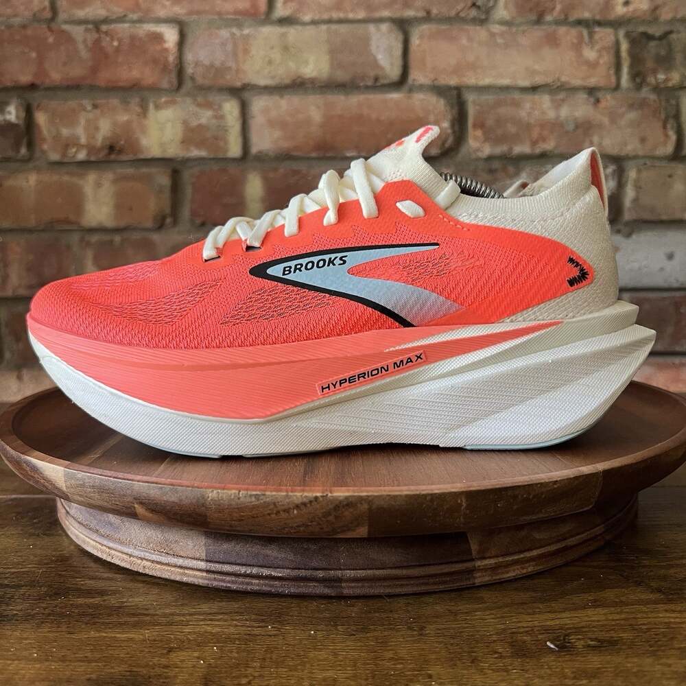 Brooks Hyperion Max 3 Womens 8.5 Max Cushion Fiery Coral Race Running Shoes